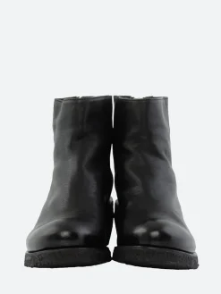 Punto Pigro - Texas 03 Heeled Ankle Boot in Nero Topeka