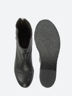 Punto Pigro - Texas 03 Heeled Ankle Boot in Nero Topeka