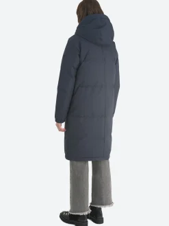 Quartz Co. - Ines Down Parka Jacket in True Navy