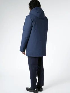 Quartz Co. - Jules Down Insulated Winter Coat in Navy