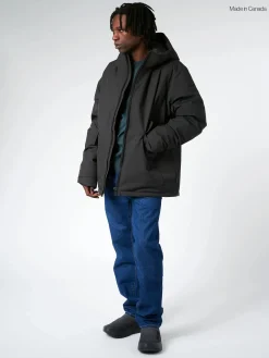 Quartz Co. - Lennox 2.0 Hooded Down Winter Jacket in Black