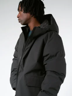 Quartz Co. - Lennox 2.0 Hooded Down Winter Jacket in Black