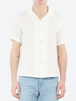 Rag & Bone - Avery Gauze Shirt in White