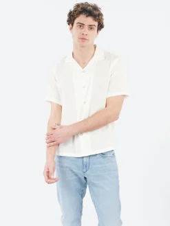 Rag & Bone - Avery Gauze Shirt in White