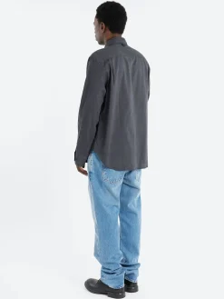 Rag & Bone - Finch Dobby Shirt in Black Stripe