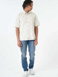 rag & bone - Fit 2 Authentic Stretch in Jared (Distressed Blue)