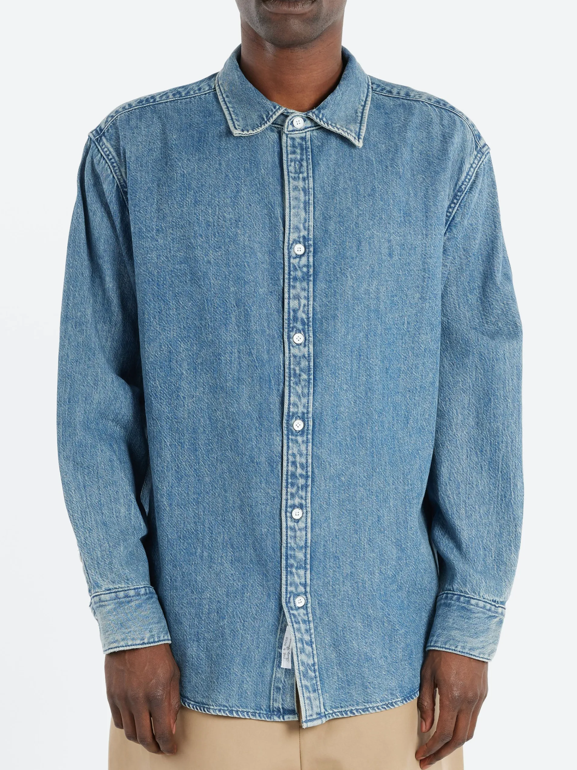 Rag & Bone - Matthew Denim Shirt in Corbin