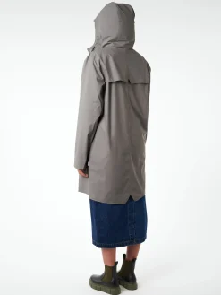 Rains - Long Jacket in Grey