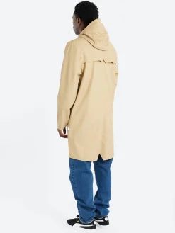 Rains - Long Jacket in Sand