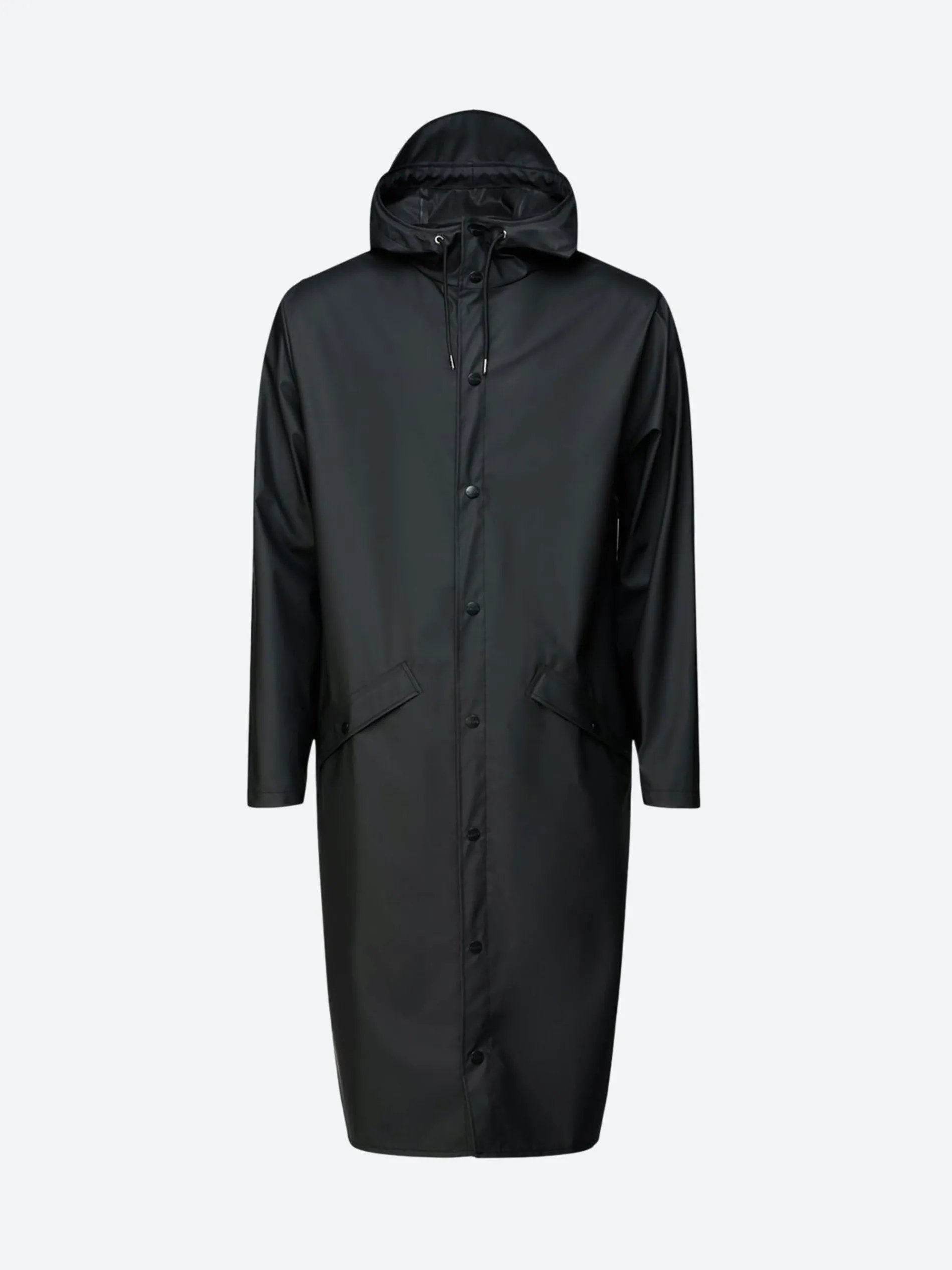 Rains - Longer Jacket in Black