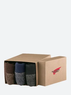 Red Wing - Deep Toe-Capped Crew 3-Pack in Multi
