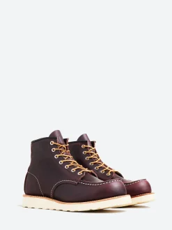 Red Wing - Men's 6" Classic Moc in Black Cherry Excalibur