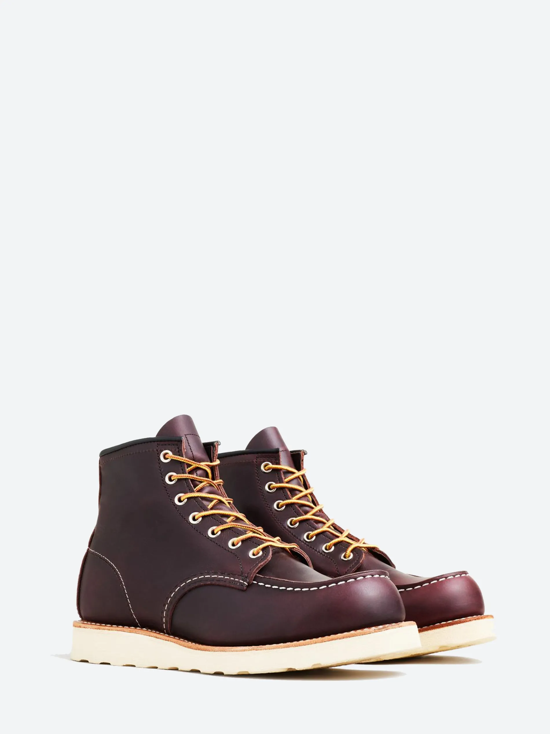 Red Wing - Men's 6" Classic Moc in Black Cherry Excalibur