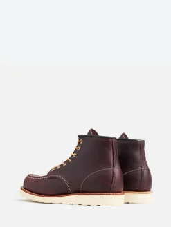 Red Wing - Men's 6" Classic Moc in Black Cherry Excalibur