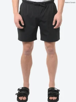 Reigning Champ - High Gauge Swim Short in Black