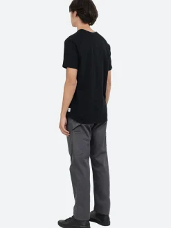 Reigning Champ - Lightweight Jersey Raglan Tee in Black