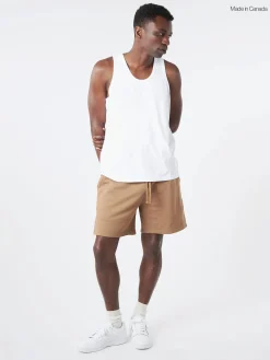 Reigning Champ - Lightweight Jersey Tank Top in White