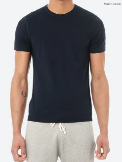 Reigning Champ - Lightweight Jersey T-Shirt in Navy