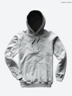 Reigning Champ - Midweight Terry Relaxed Hoodie in Heather Grey