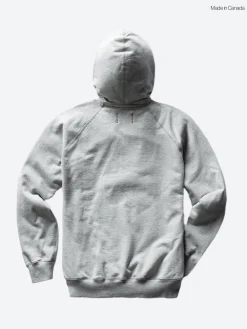 Reigning Champ - Midweight Terry Relaxed Hoodie in Heather Grey