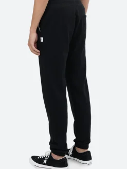 Reigning Champ - Midweight Terry Cuffed Sweatpant in Black