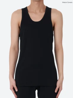 Reigning Champ - Ringspun Jersey Tank Top in Black