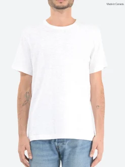 Reigning Champ - 1x1 Slub T-Shirt in White