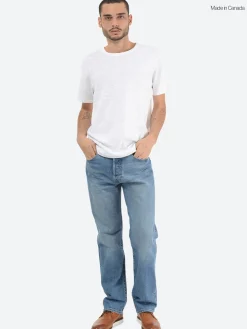 Reigning Champ - 1x1 Slub T-Shirt in White