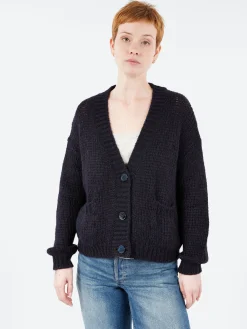 Roberto Collina - Alpaca Cardigan in Navy