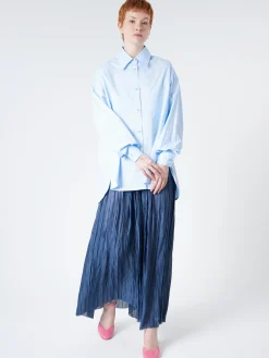 Roberto Collina - Pleated Skirt in Navy