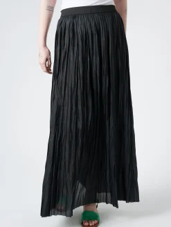 Roberto Collina - Pleated Skirt in Nero