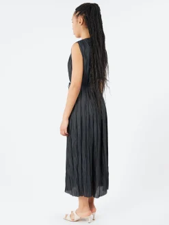Roberto Collina - Plissé Dress in Nero