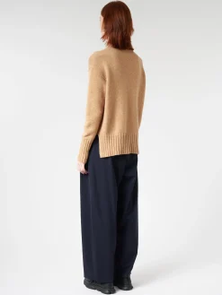 Roberto Collina - Turtleneck Sweater in Dark Beige