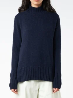 Roberto Collina - Turtleneck Sweater in Navy
