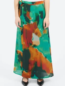 Roberto Colllina - Printed Wrap Skirt in Jungle