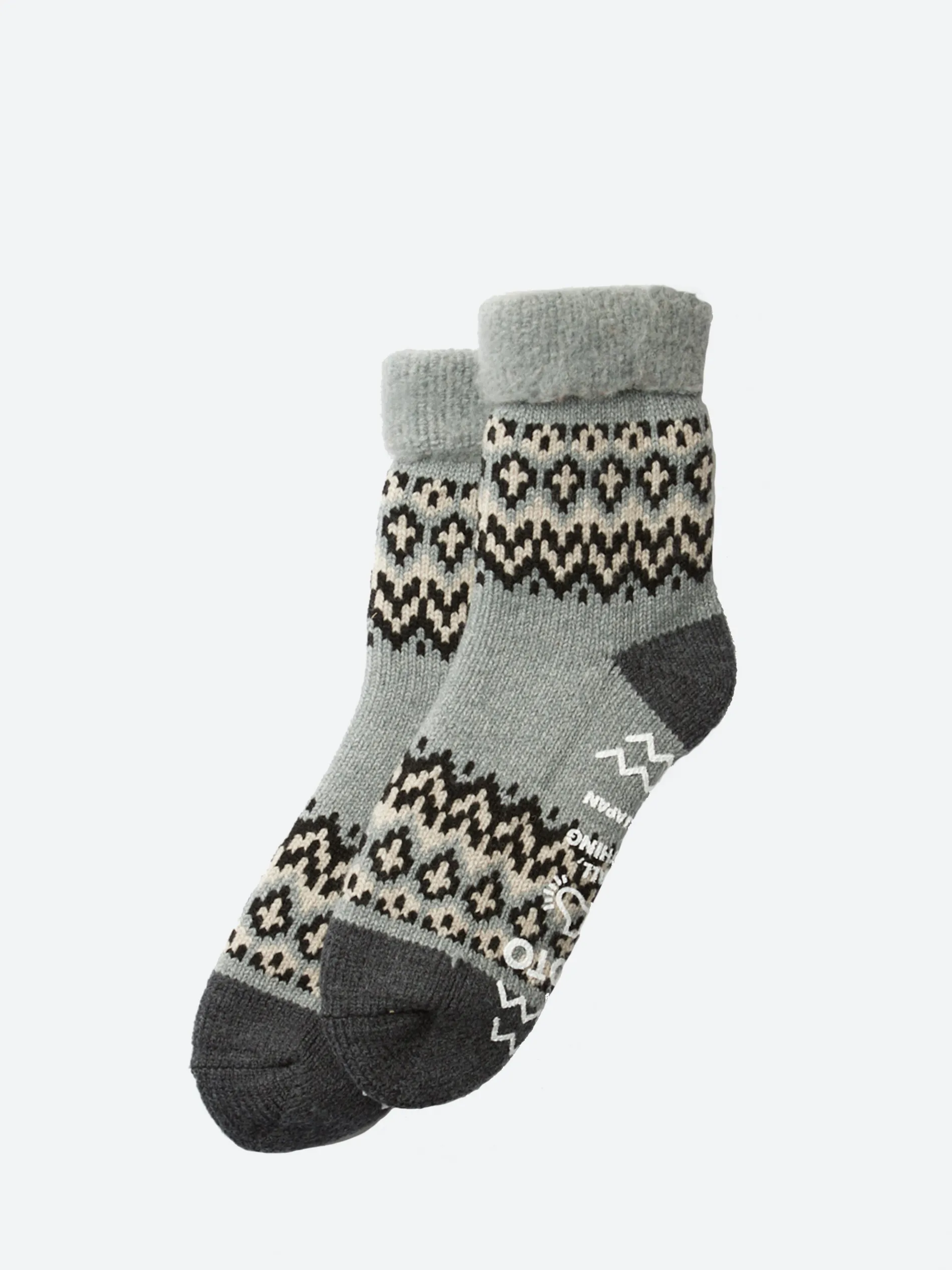 ROTOTO - Nordic Comfy Room Sock in Gray