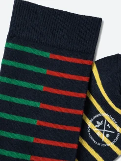 Royalties Paris - Alex Socks in Marine