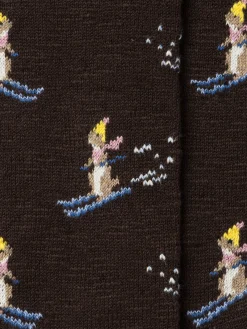 Royalties Paris - Biscotte Socks in Chocolate