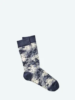 Royalties Paris - Camo Socks in Denim