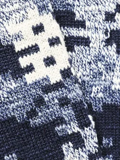 Royalties Paris - Camo Socks in Denim