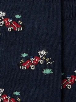 Royalties Paris - Castor Socks in Marine