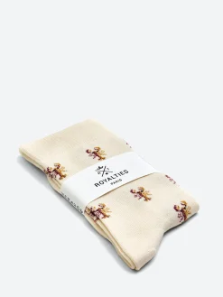 Royalties Paris - Doris Socks in Ivoire