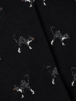 Royalties Paris - Koko Cat Socks in Jais