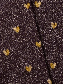 Royalties Paris - Love Socks in Aubergine