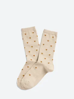 Royalties Paris - Love Socks in Or (Gold)
