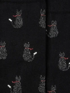 Royalties Paris - Mistigri Socks in Nero