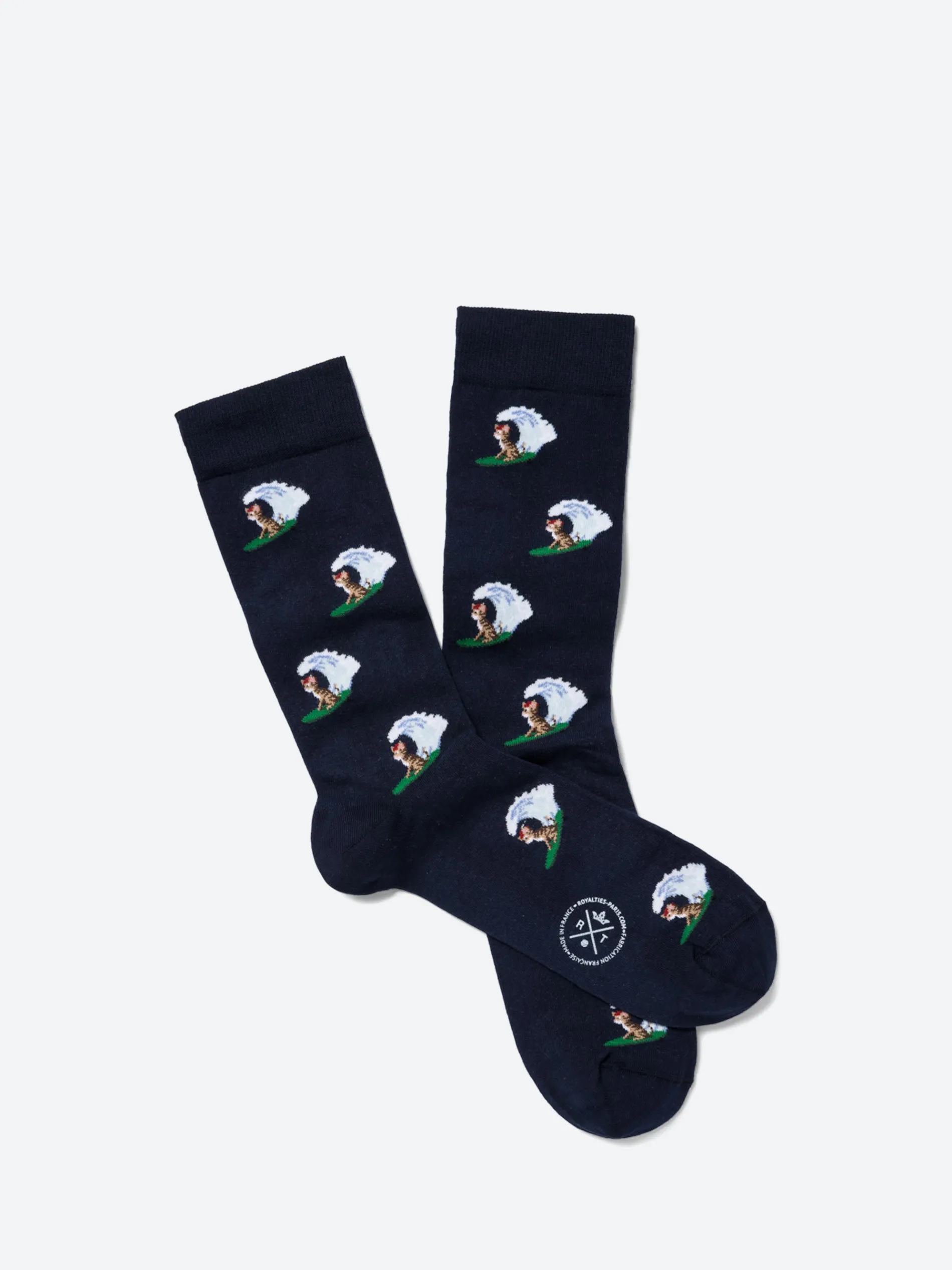 Royalties Paris - Moebus Socks in Marine