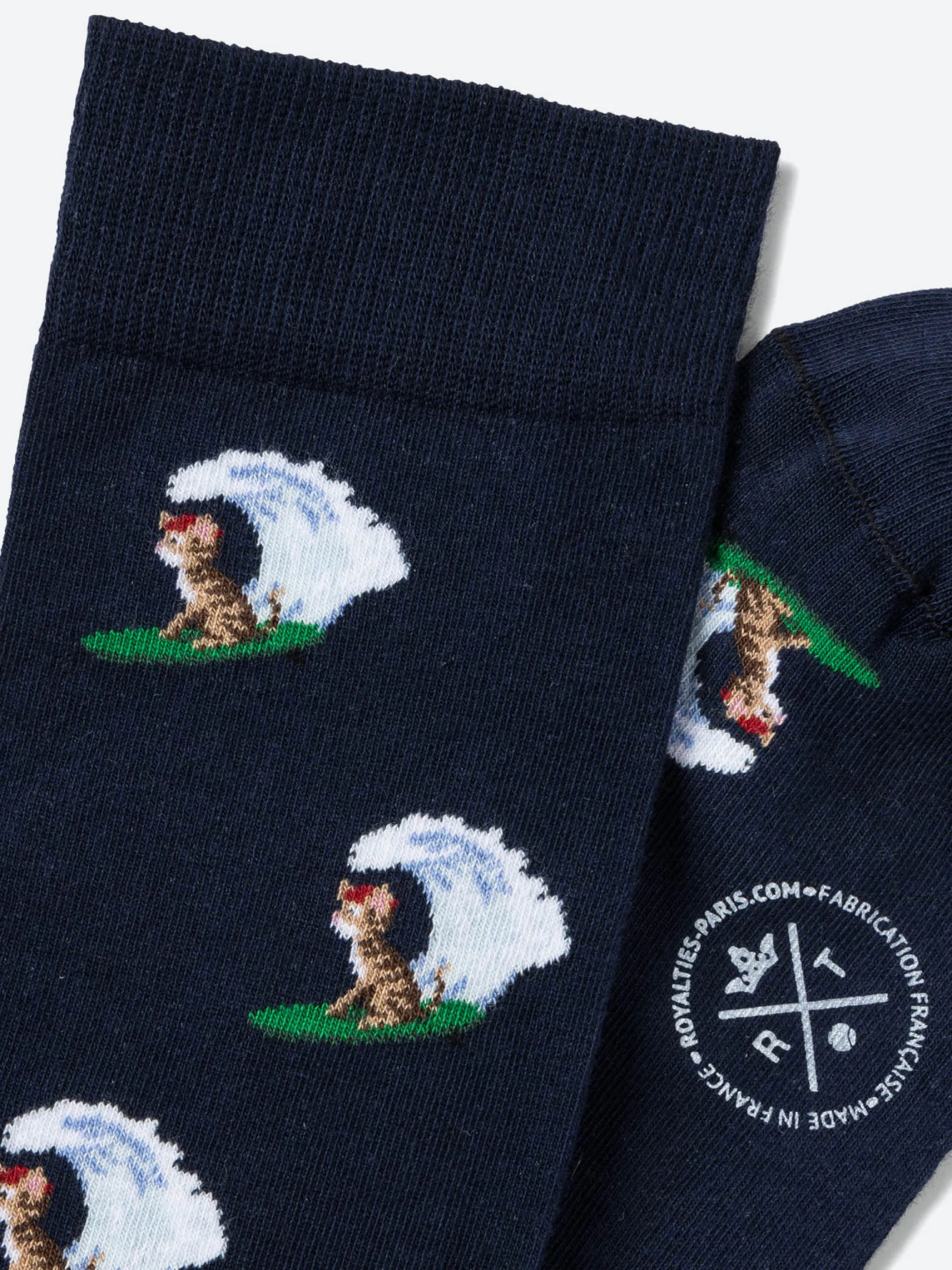 Royalties Paris - Moebus Socks in Marine