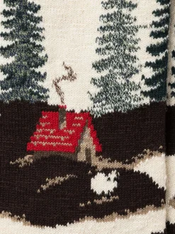 Royalties Paris - Noe Chalet Socks in Ivoire