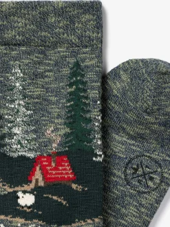 Royalties Paris - Noe Chalet Socks in Vert